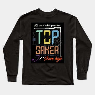 Gamer Top Video Gamer Long Sleeve T-Shirt